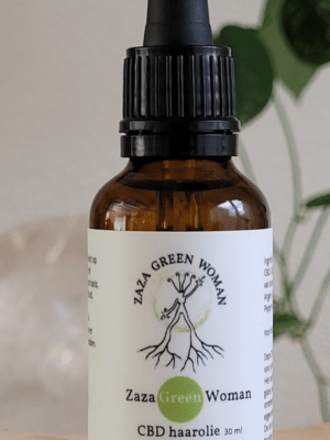 CBD haarolie Zaza Green Woman