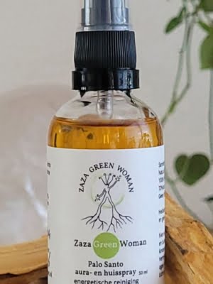 Palo Santo Spray Zaza Green Woman